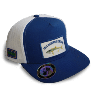 Gorra Azul y Blanco Vidriola 5 paneles