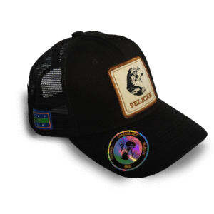 Gorra Negra Selkirk 6 paneles