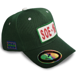 Gorra Verde SOE 16 - 6 paneles