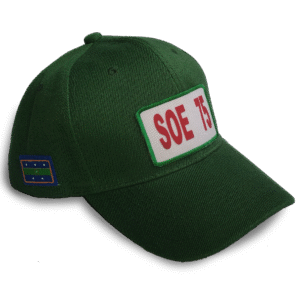 Gorra Verde SOE 75 - 6 paneles