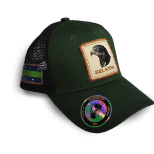 Gorra Verde y Negro Selkirk 6 Paneles