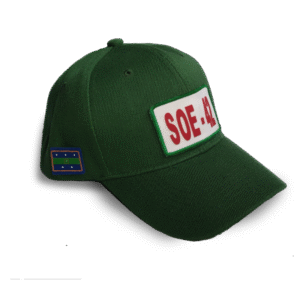 Gorra Verde Soe 42 - 6 Paneles